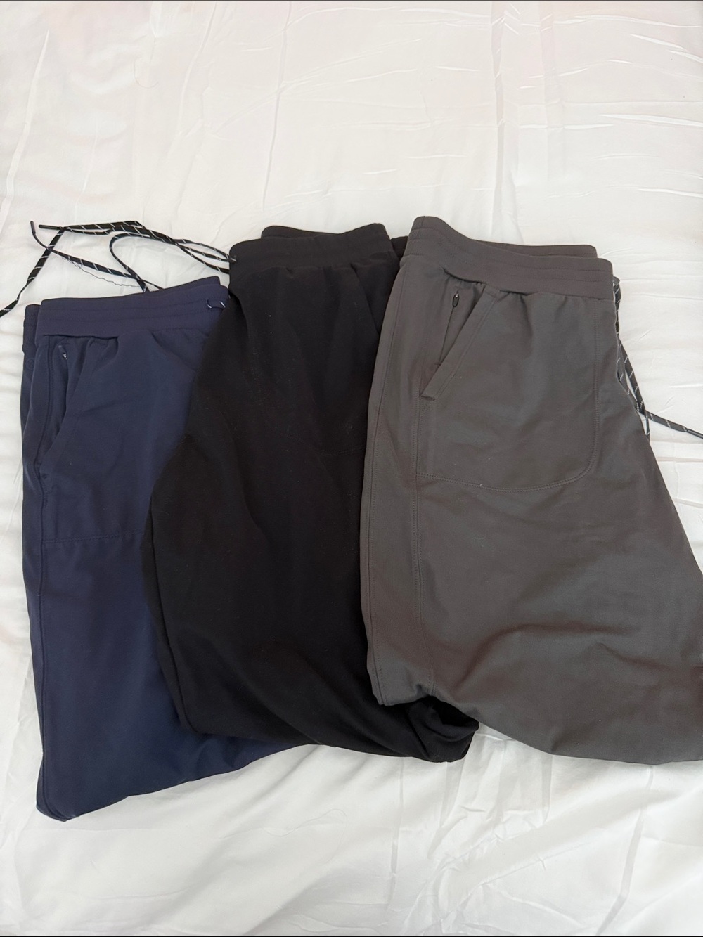 Zella Women's Track Joggers — Navy, Black & Gray